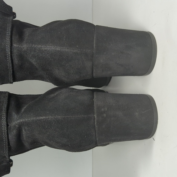 LA Canadienne Helen black suede tall boot women's size 11 - Picture 5 of 16